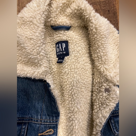 Gap denim Jean Jacket Sherpa lined - Picture 9 of 9